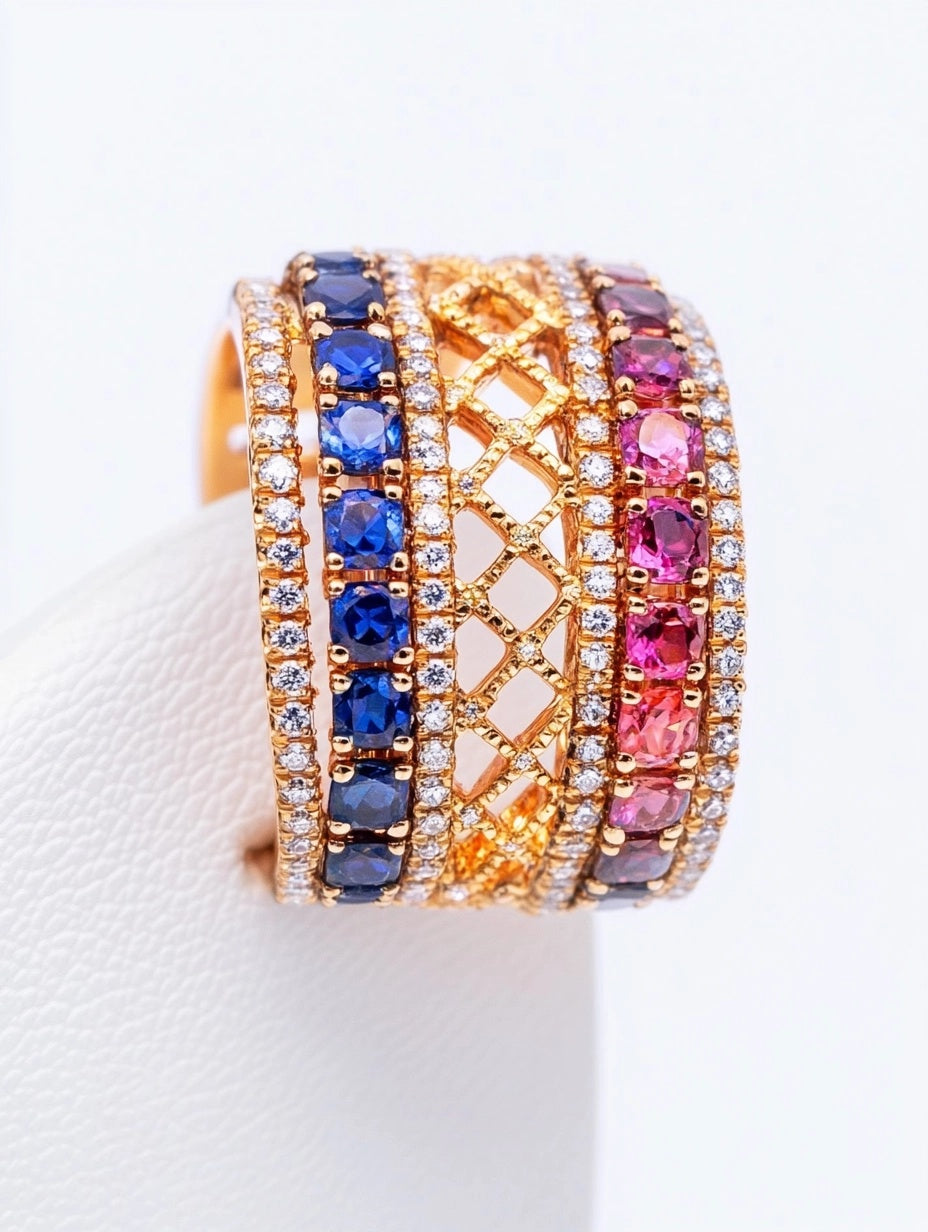 Gilded Fusion Ring 18karat Yellow Gold