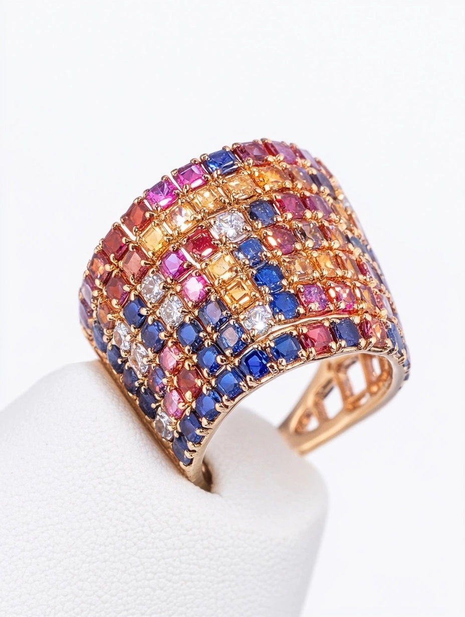 Shimmer & Shine Ring 18karat Yellow Gold