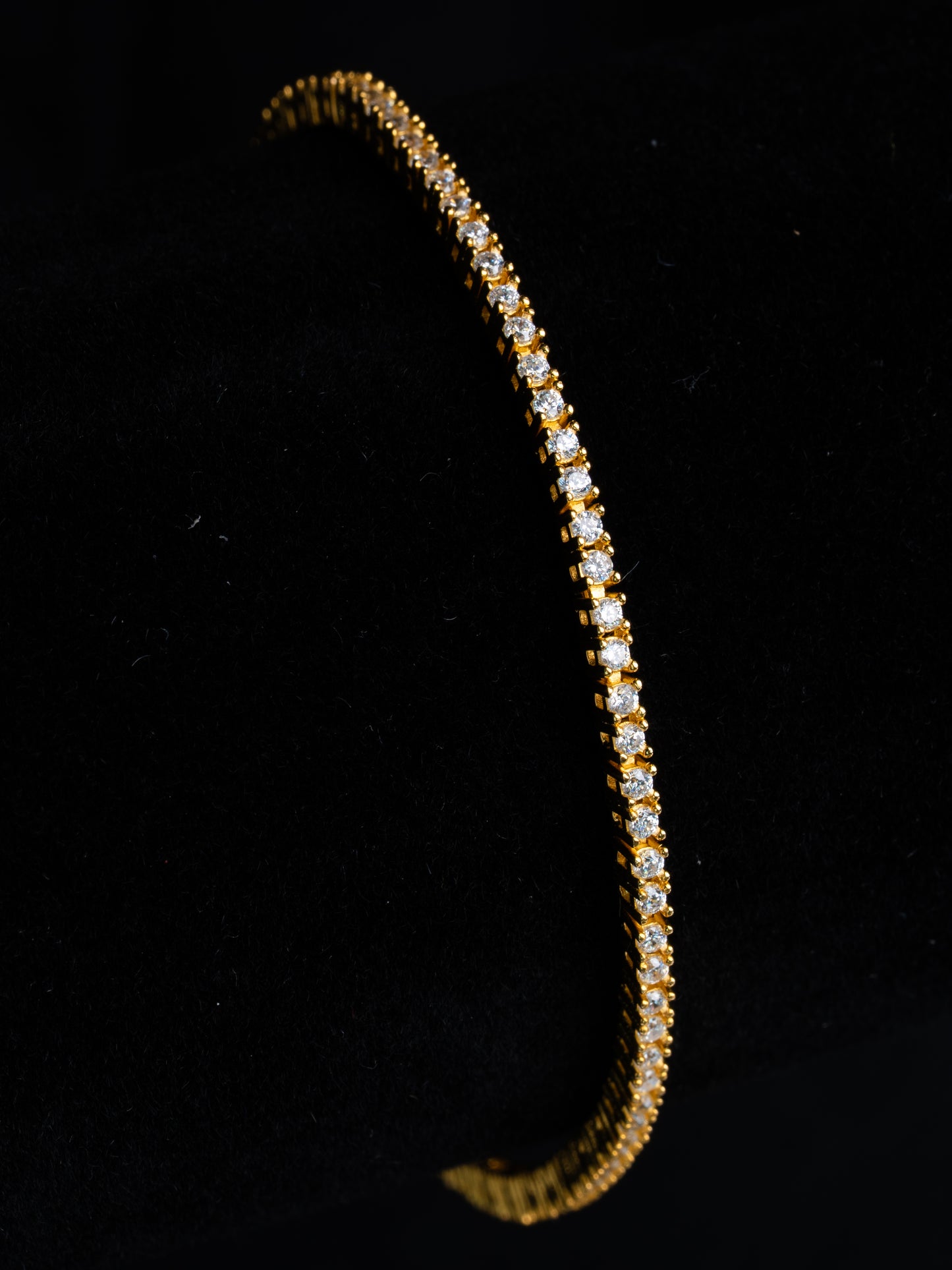 Imperial Gold Slim Tennis Bracelet
