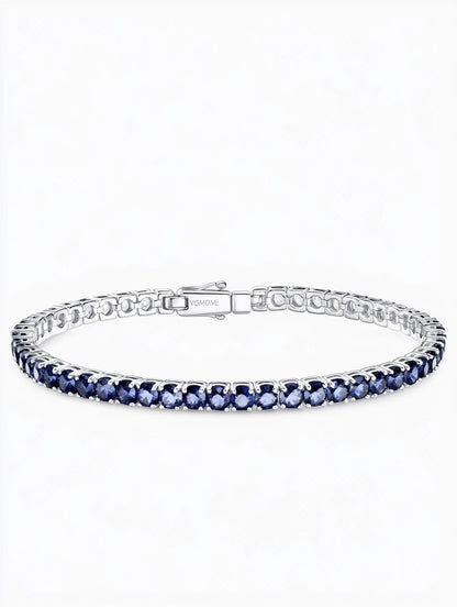 Regal Blue Slim Tennis Bracelet