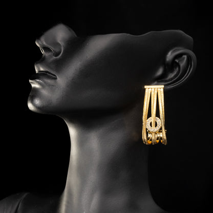 Olympia Gold Drop Earrings